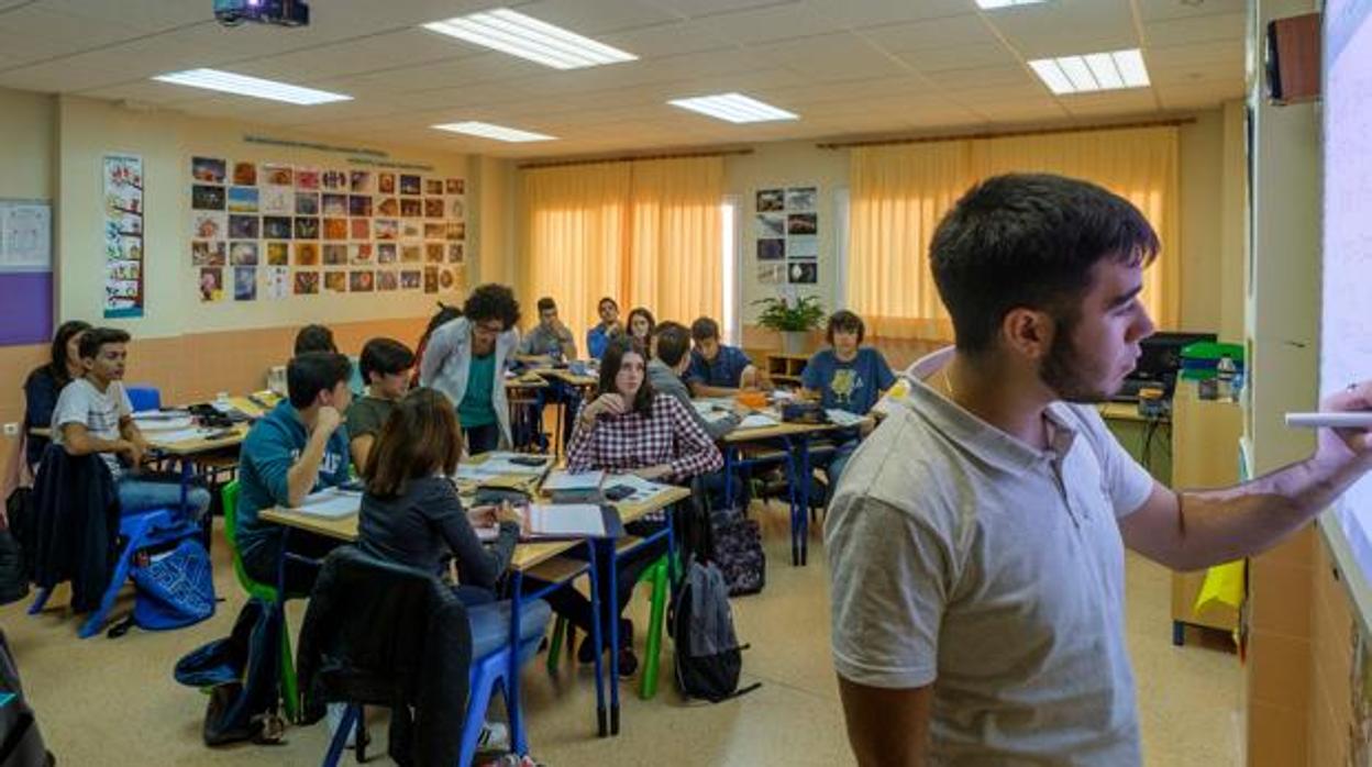 El colegio Nuestra Señora del Pilar en Soria en una imagen de archivo