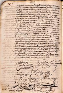 El contrato de formación de la compañía de Andrés de Claramonte, en 1614