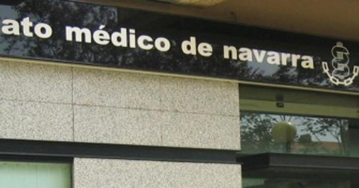 Fachada de la sede del Sindicato Médico de Navarra