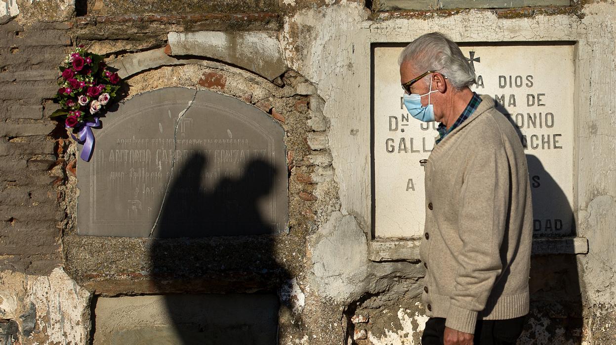 Cementerio de Ciudad Rodrigo, en los días previos a la festividad de Todos los Santos