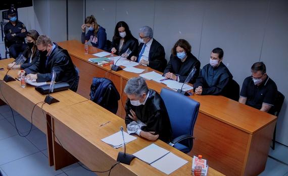 Imagen de la sala Tirant de la Ciudad de la Justicia durante la lectura del veredicto