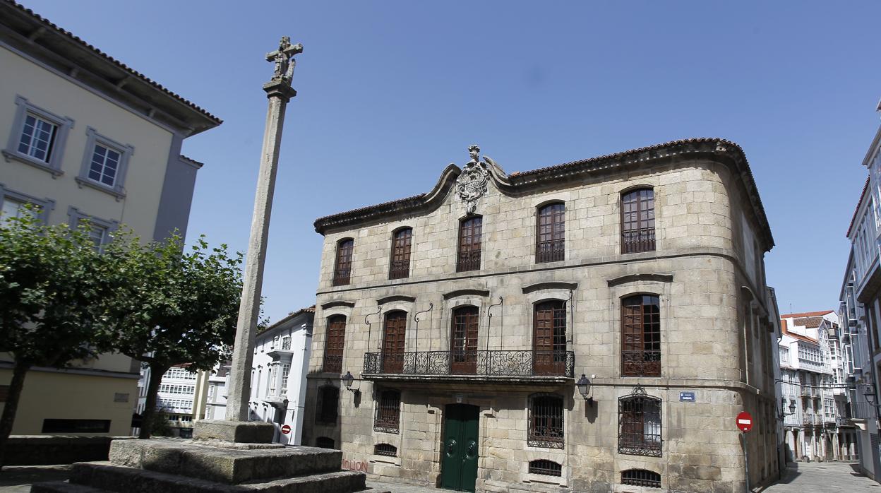 La Casa Cornide, en la ciudad vieja de La Coruña