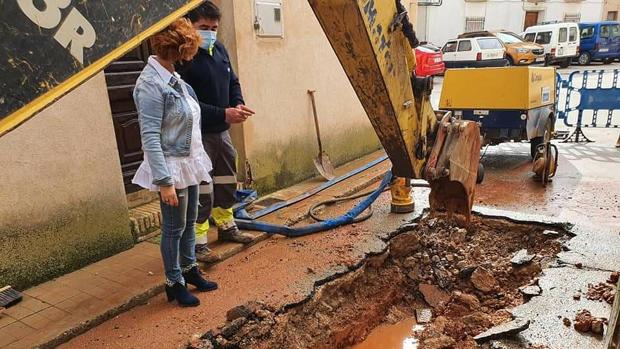 Caen 143 litros de agua en San Clemente en poco más de dos días