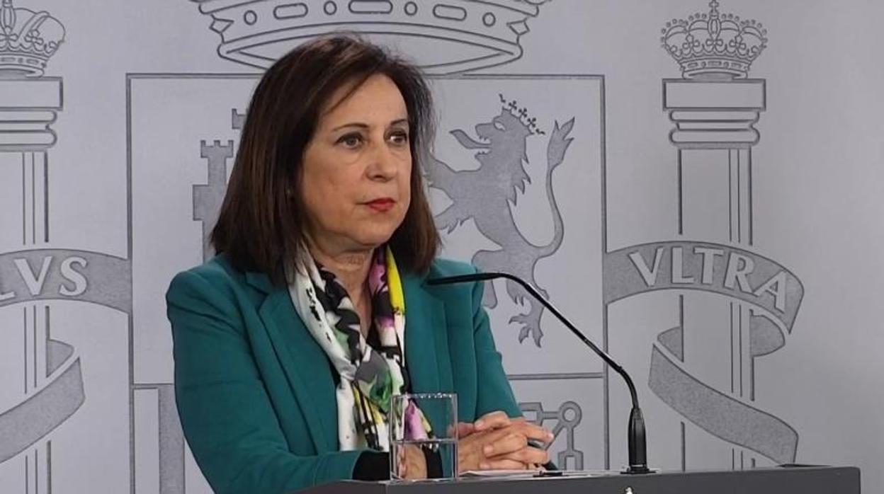 La ministra de Defensa, Margarita Robles, imagen de archivo