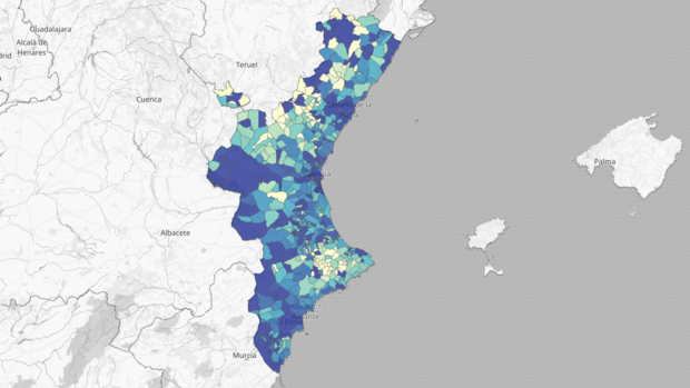 Coronavirus en Valencia: mapa y listado de los últimos rebrotes en la Comunidad Valenciana