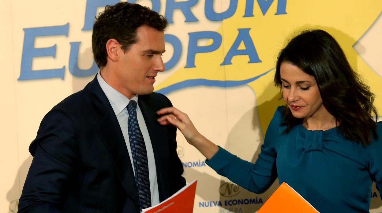 Albert Rivera e Inés Arrimadas, en una imagen de archivo