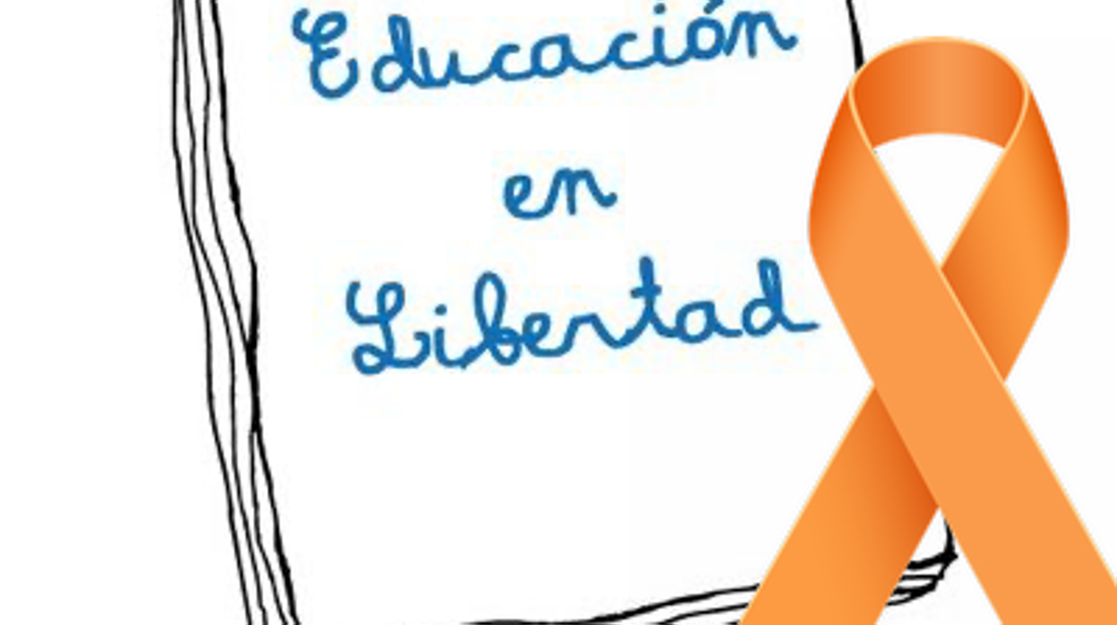 Logo de la campaña de Educación en libertad