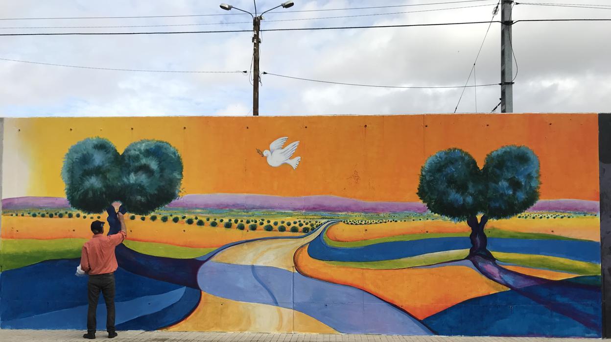 El nuevo mural