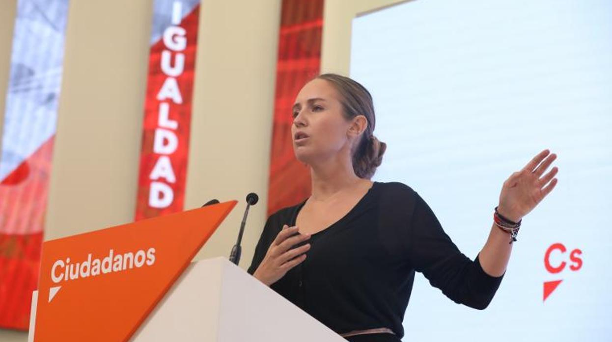 La presidenta de Ciudadanos, Inés Arrimadas, participa en la reunión del Comité Permanente de Ciudadanos, en Madrid