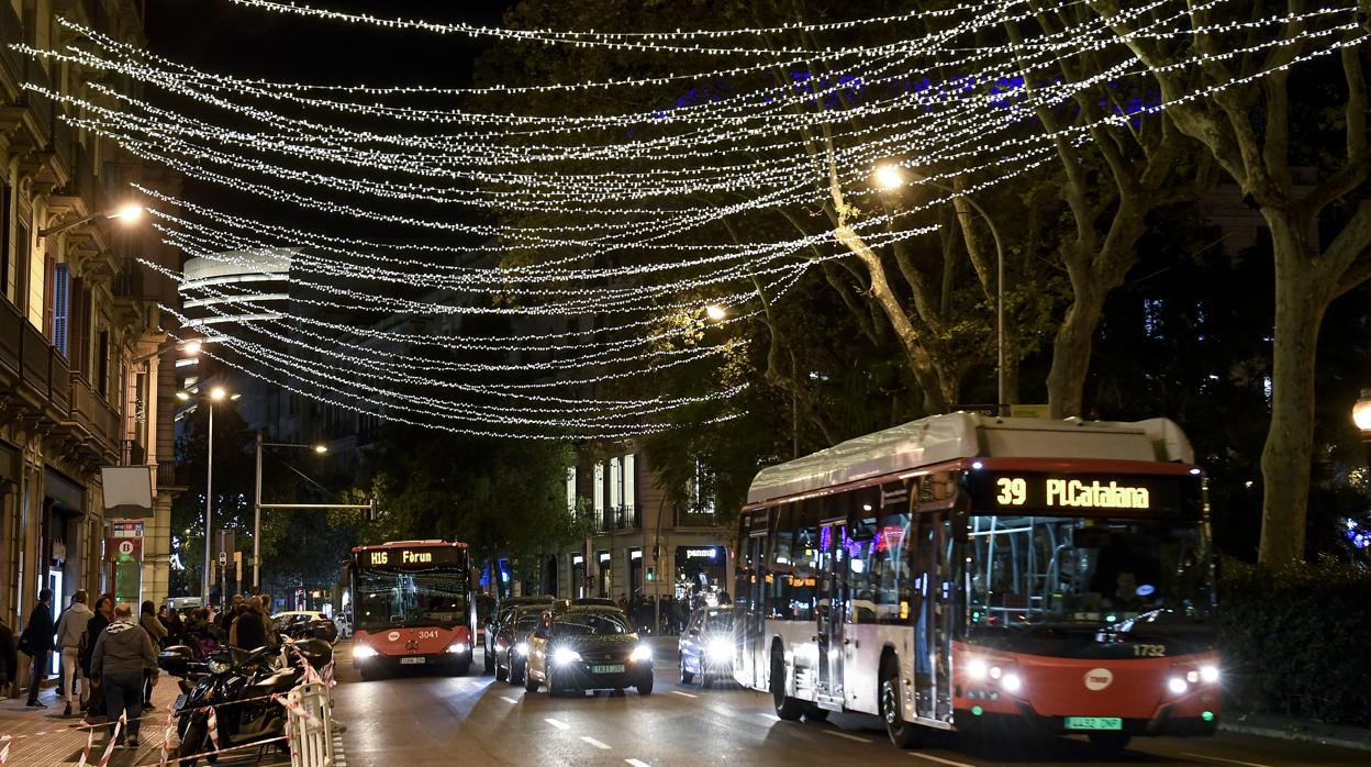 Las luces de Navidad de Barcelona