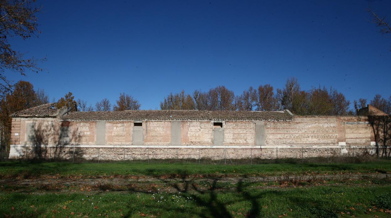 Detalle del estado de una de las construcciones