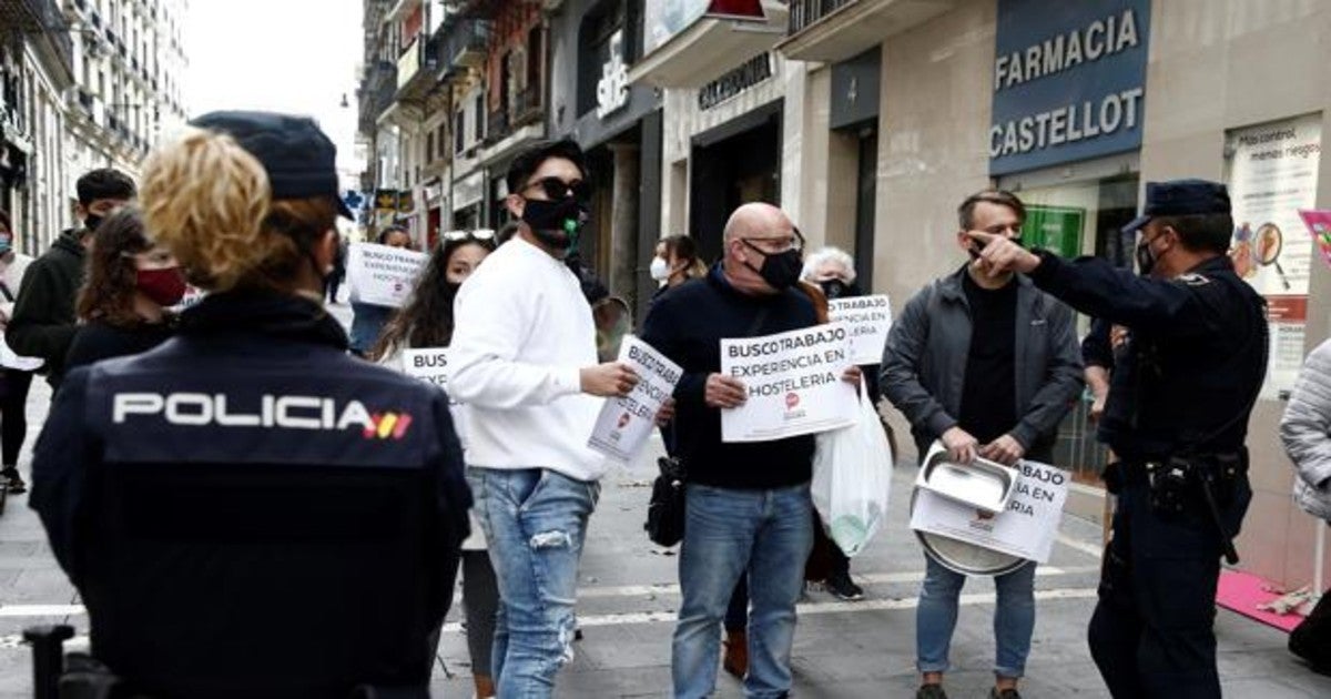 Los hosteleros de Navarra no han dejado de reclamar medidas en todos estos días de restricciones.