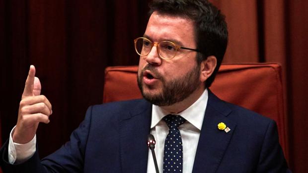 Aragonès (ERC) se enfrenta con Ayuso y compara Madrid con Luxemburgo