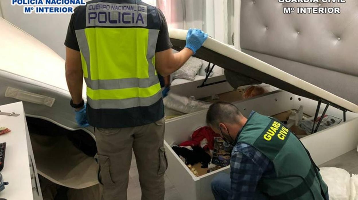 Operación conjunta de la Policía y la Guardia Civil