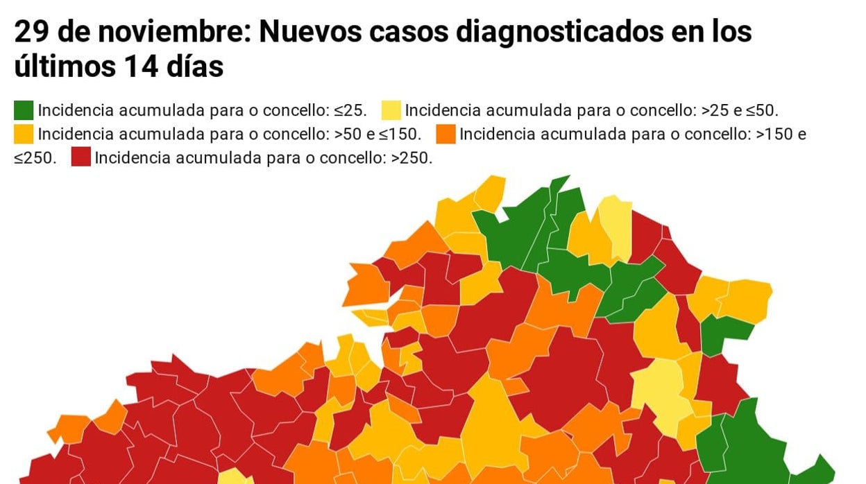 Mapa de incidencia