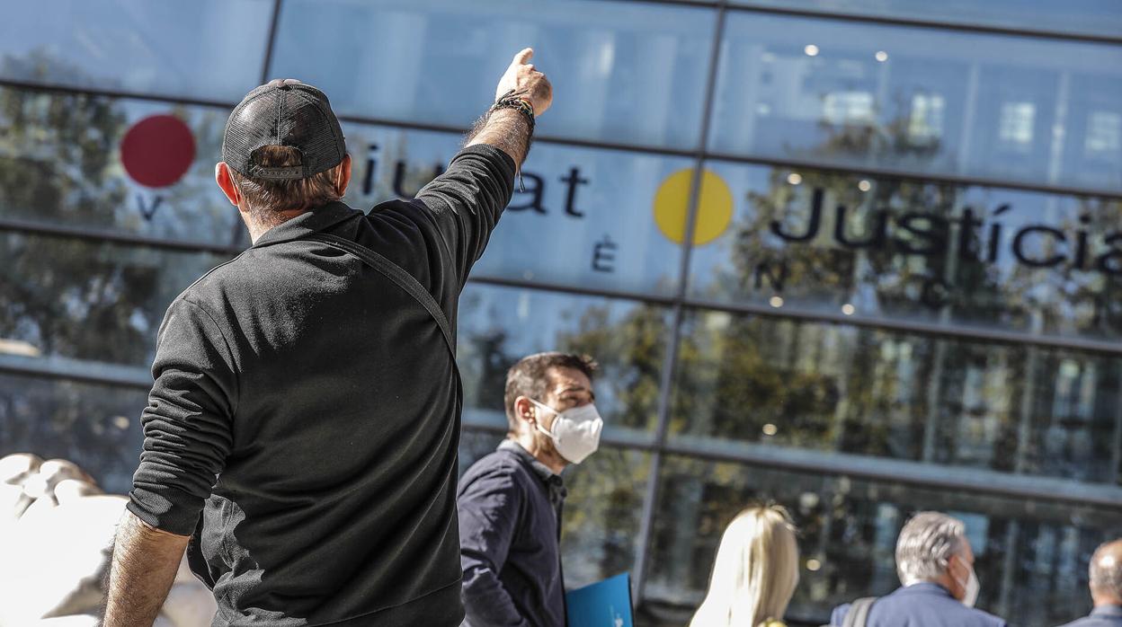 Imagen de la Ciudad de la Justicia de Valencia