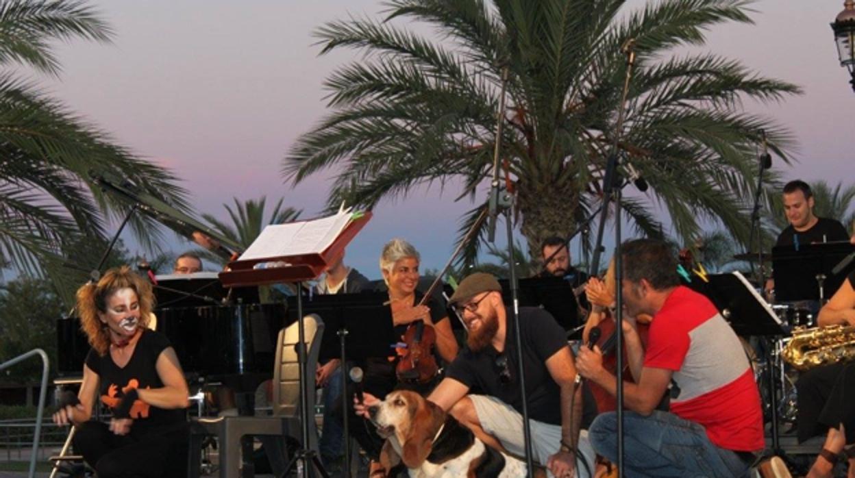 Imagen del concierto para perros celebrado en otra localidad valenciana