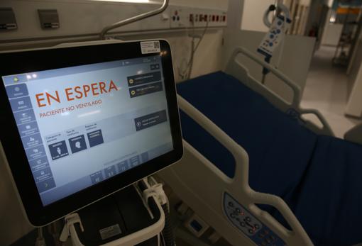 Monitor para el control de un paciente en el nuevo hospital