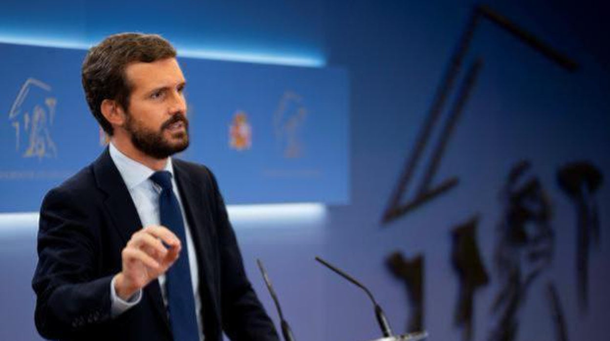 Pablo Casado, presidente del Partido Popular