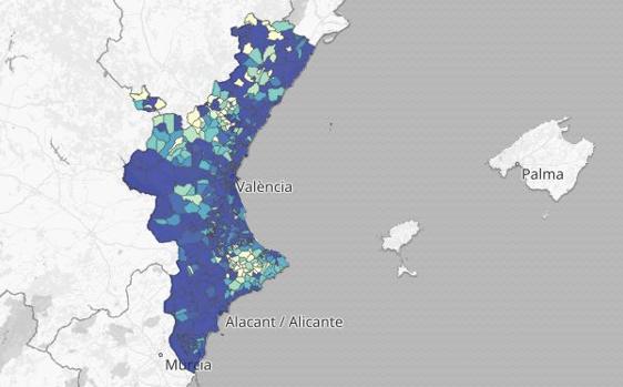Medidas Navidad en Valencia: mapa y listado de los nuevos rebrotes de coronavirus