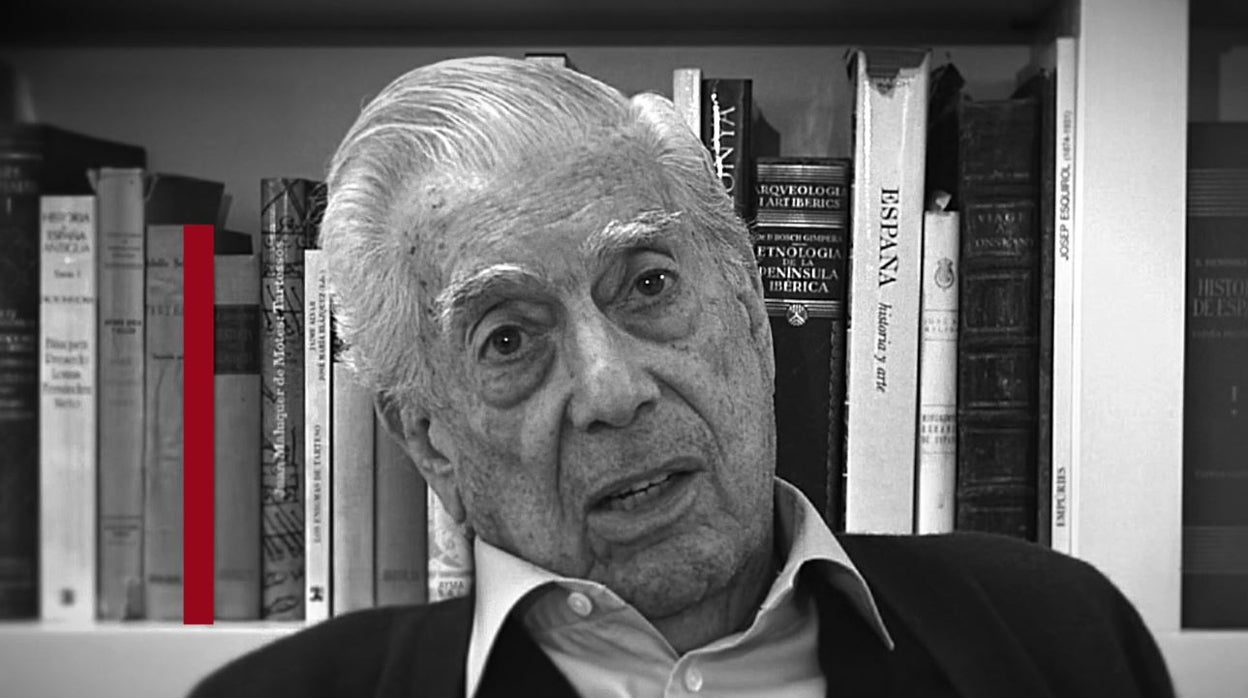 Vargas Llosa, en el vídeo difundido por la sociedad civil