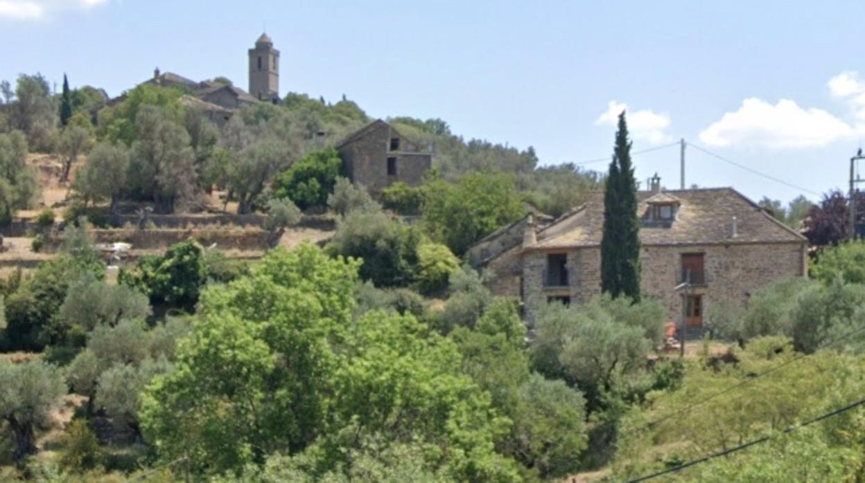 Vista del núcleo de Guaso (Huesca), perteneciente al término municipal de Aínsa, donde se va a rehabilitar una vivienda al amparo del nuevo plan rural de vivienda contra la despoblación