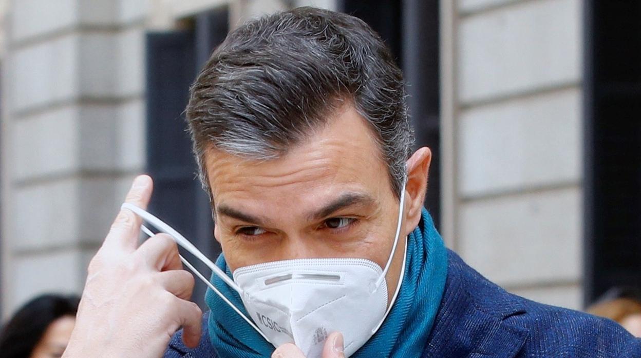 El presidente del Gobierno, Pedro Sánchez