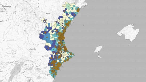 Medidas Navidad en Valencia: mapa y listado por municipios de los últimos rebrotes de coronavirus