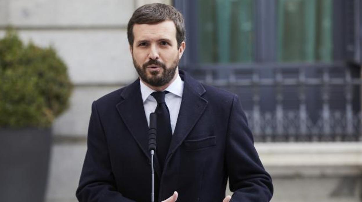 Pablo Casado, líder del PP