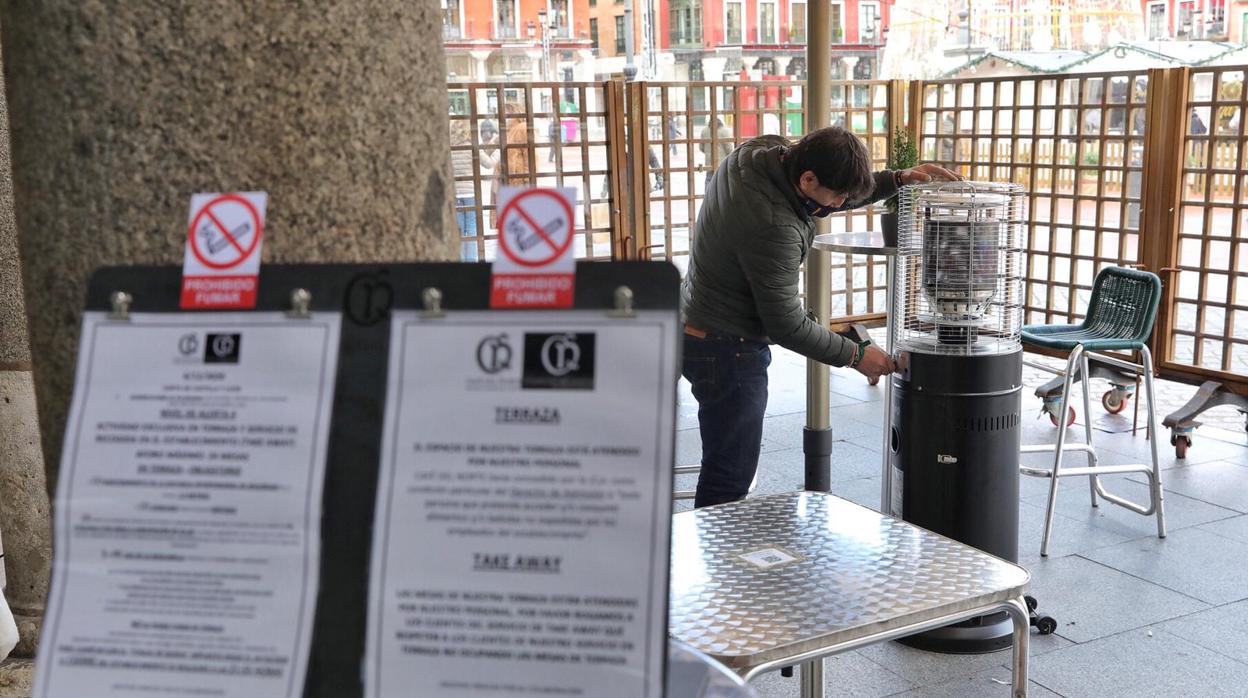 Acondicionamiento de una terraza en Valladolid