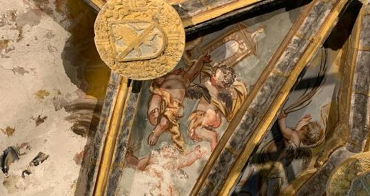 Las pinturas murales de la bóveda de la antecapilla de la Virgen del Sagrario