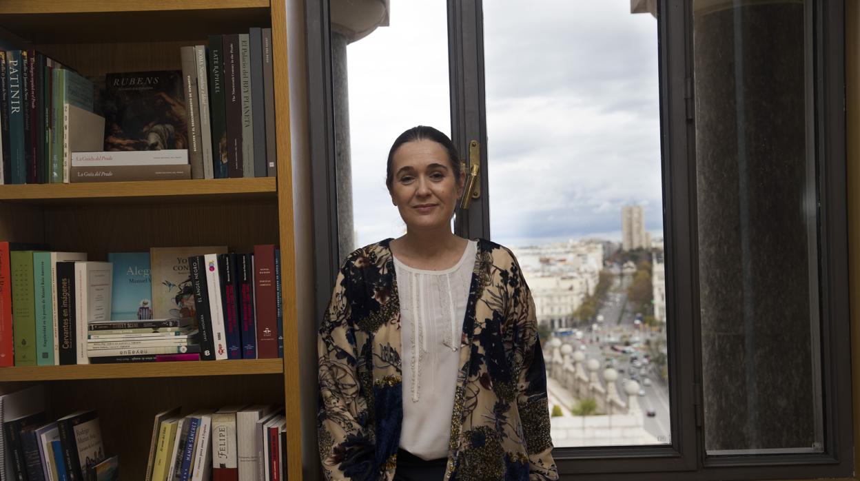 Marta Rivera de la Cruz posa para ABC en Alcalá, 31, donde tiene su despacho