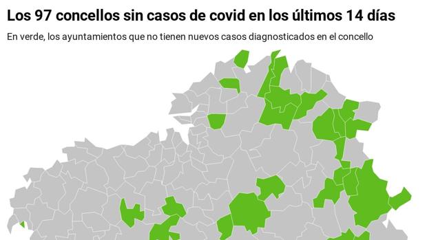 Coronavirus Galicia: consulta en el mapa interactivo la incidencia de tu concello y su nivel de restricciones