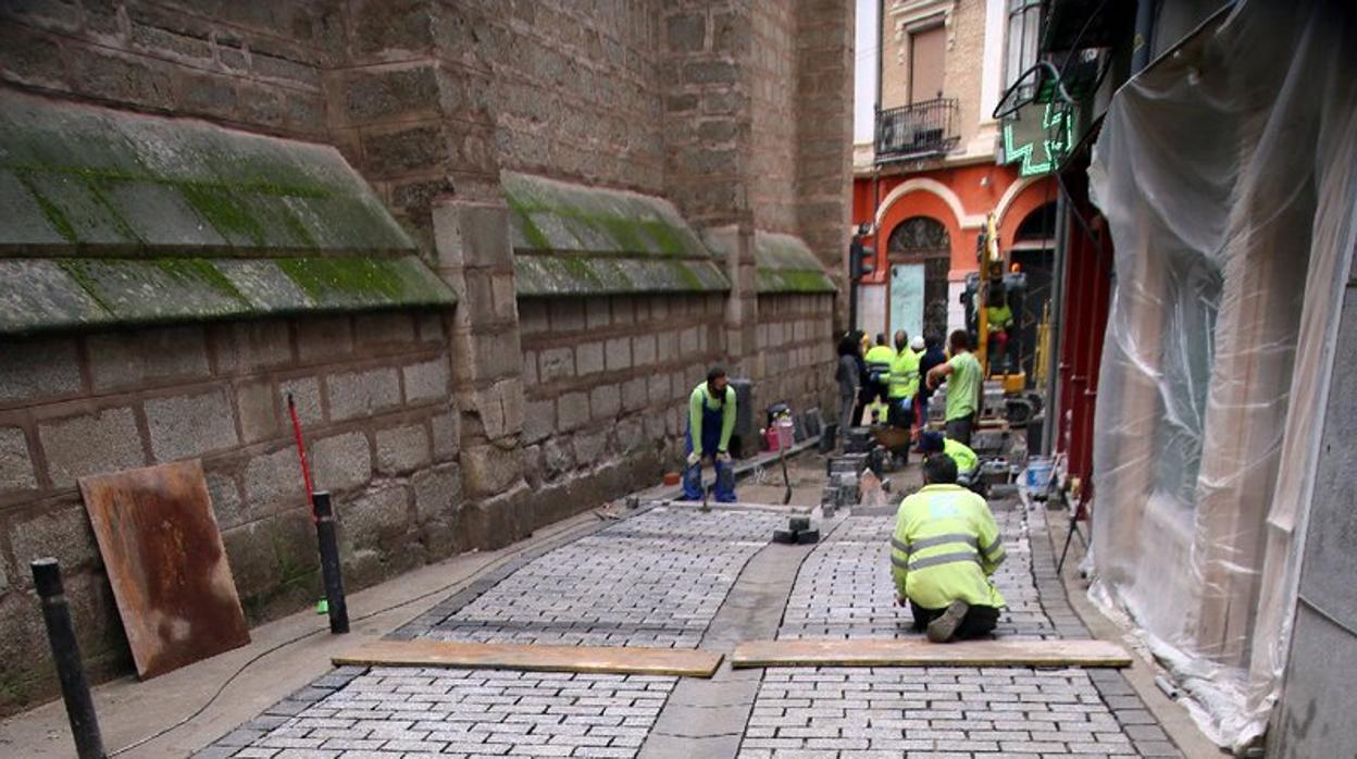 Obras en Hombre de Palo