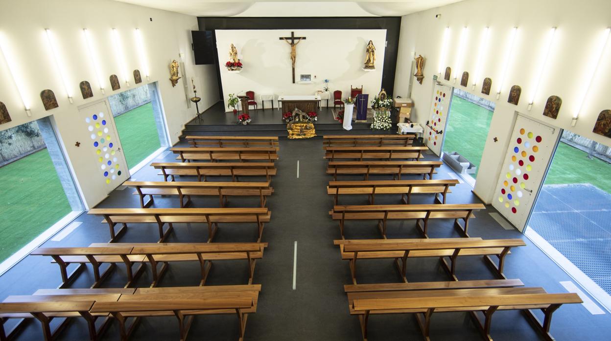 El interior de la parroquia de Santa Maravillas, en la calle de los Morales, 64