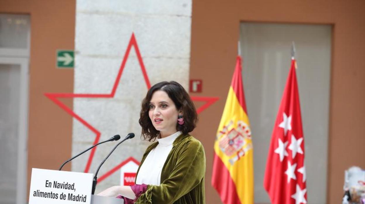 Isabel Díaz Ayuso, presidenta madrileña