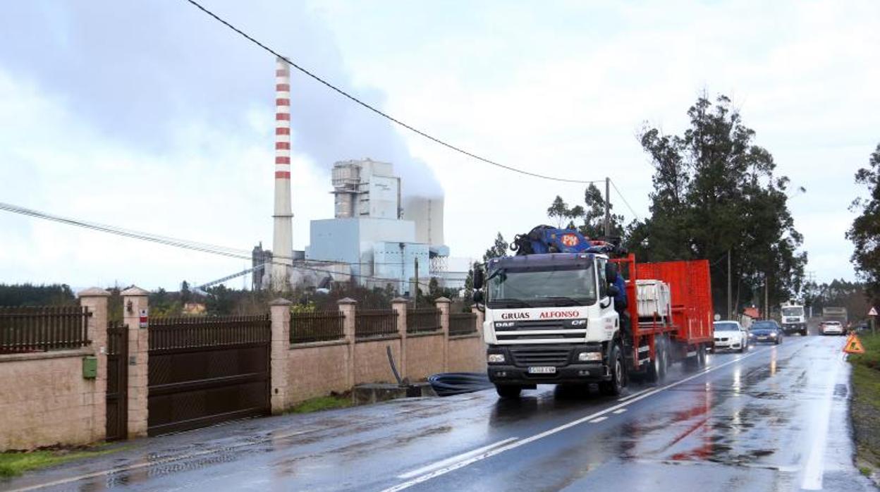 La central térmica de Meirama en una imagen de archivo, antes del cierre