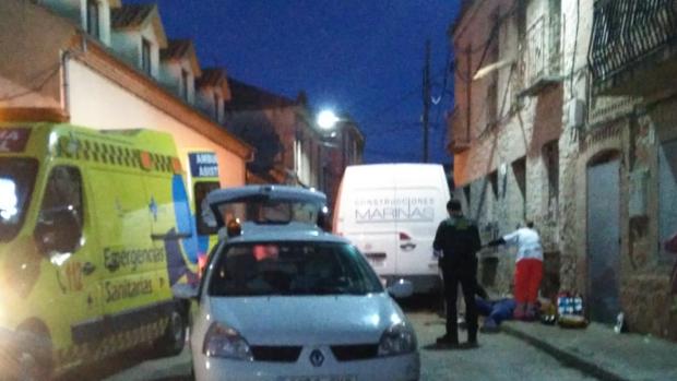 Dos heridos al derrumbarse una casa en obras en un pueblo de Segovia