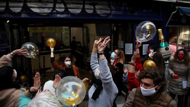 El 31617, quinto premio de la Lotería de Navidad, cae en Madrid capital