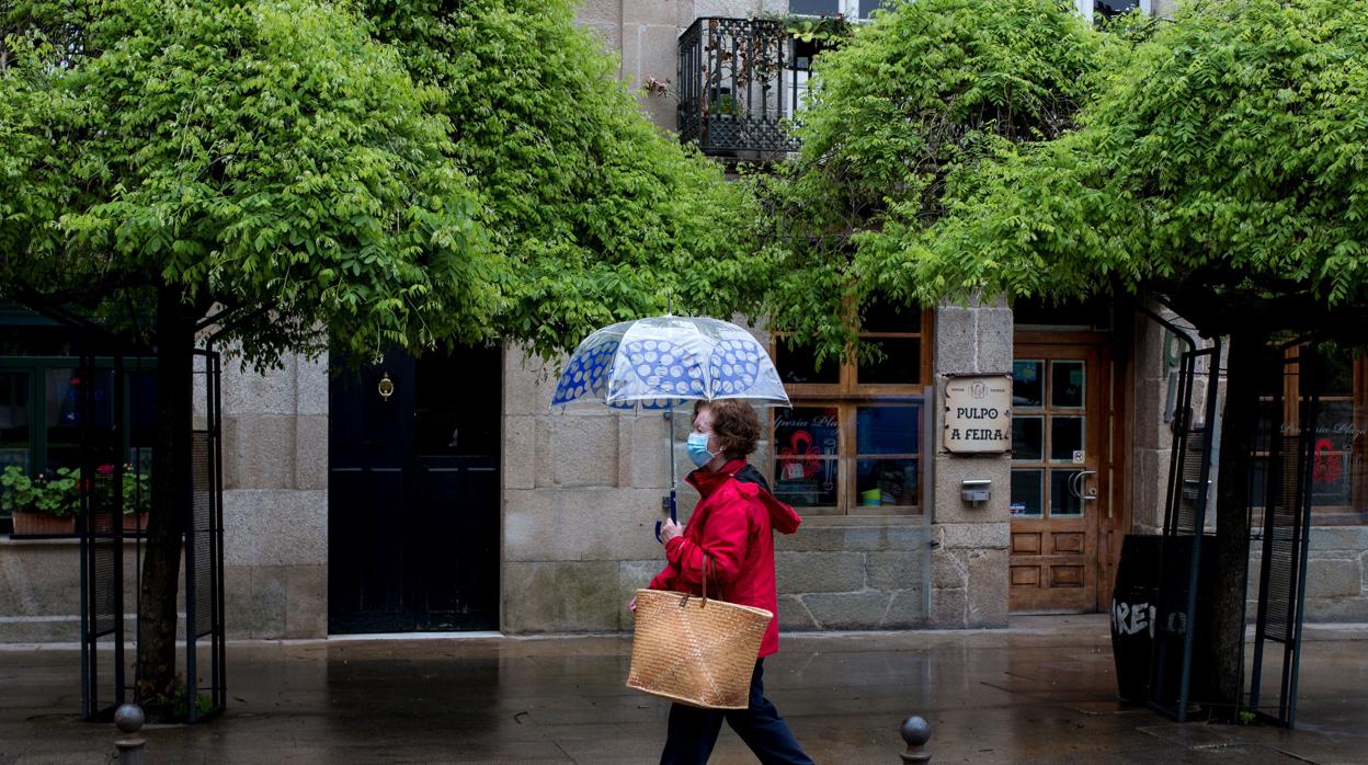 Un día de lluvia en Galicia