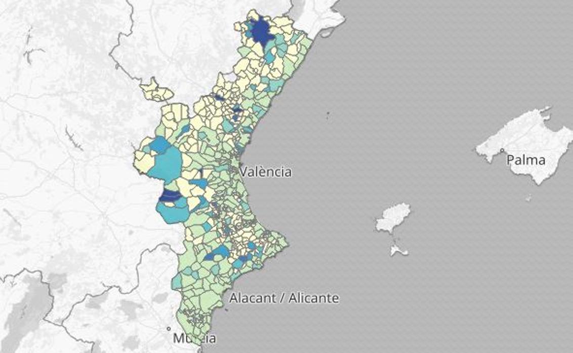 Restricciones en Valencia: mapa y listado por municipios de los nuevos rebrotes de coronavirus