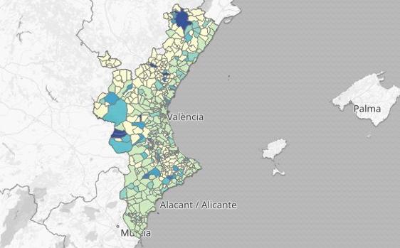 Restricciones en Valencia: mapa y listado por municipios de los nuevos rebrotes de coronavirus