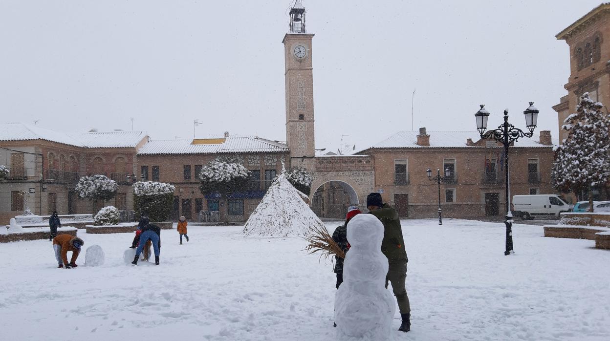 Plaza de España de Consuegra