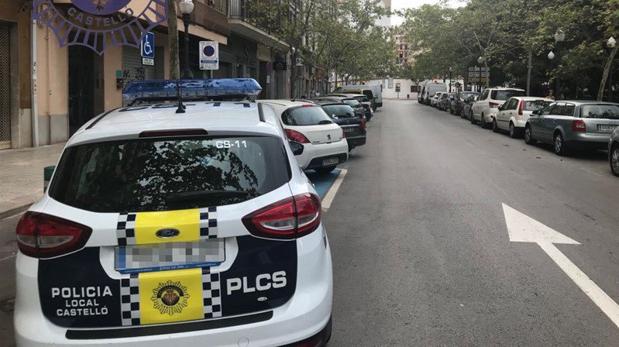 Un policía local huye ebrio al volante perseguido por sus compañeros en Castellón