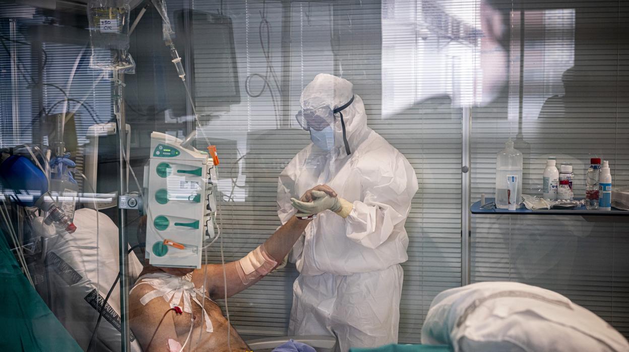 Imagen tomada en un hospital de la provincia de Valencia