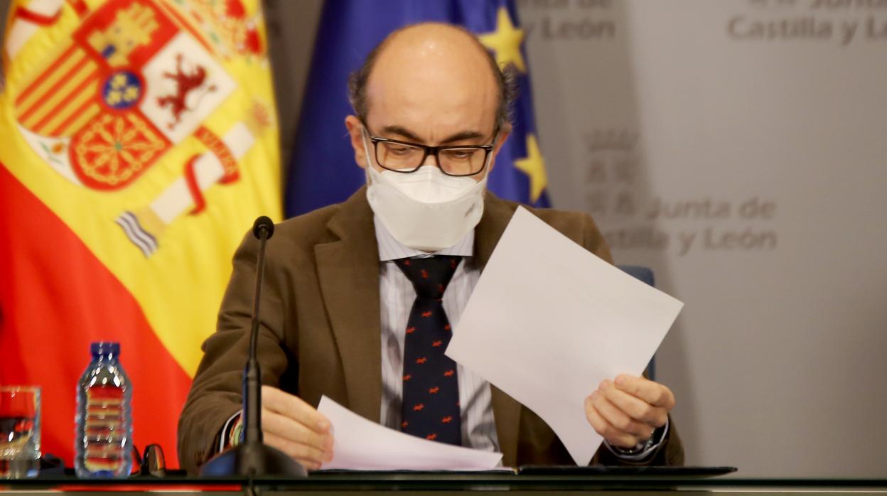 El consejero de Cultura y Turismo, Javier Ortega, en una imagen de archivo