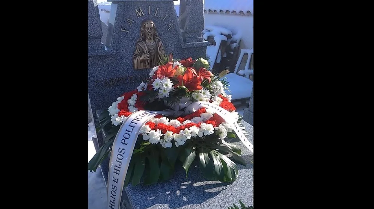 Anastasio fue enterrado el domingo a las tres de la tarde