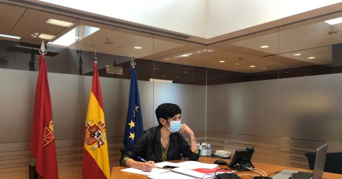 Elma Saiz, consejera de Economía y Hacienda del Gobierno de Navarra.