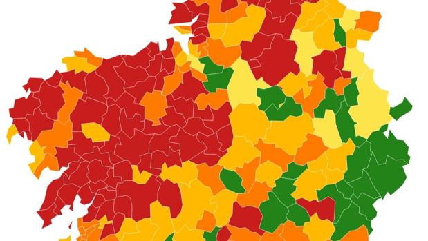 Coronavirus Galicia: averigua la incidencia y el número de casos de tu concello ante las nuevas restricciones