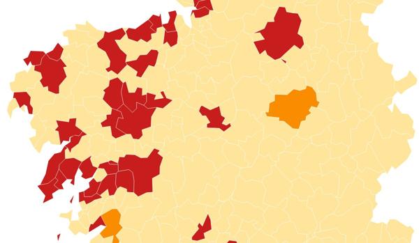 Coronavirus Galicia: comprueba la incidencia y el número de casos de tu concello en el primer día de nuevas restricciones